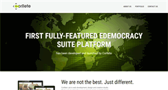 Desktop Screenshot of corllete.com